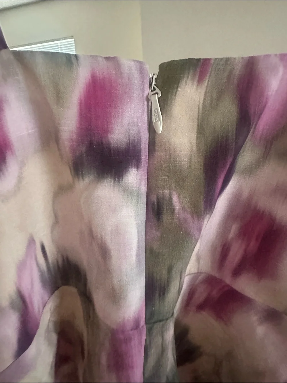 Marchesa Floral Watercolor Camisole in Purple and Olive matching trousers set